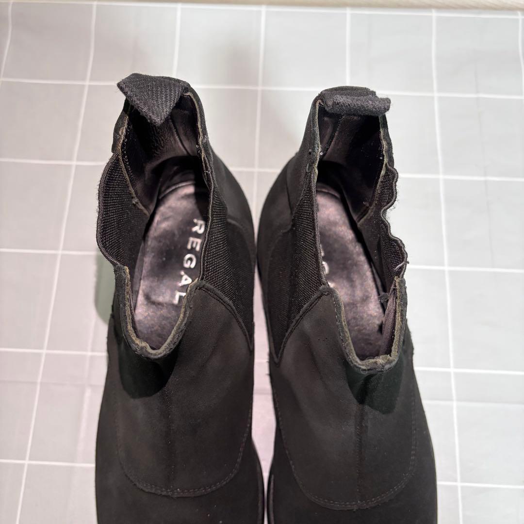 REGAL Y824 日本製 スエード サイドゴアブーツ 26.5