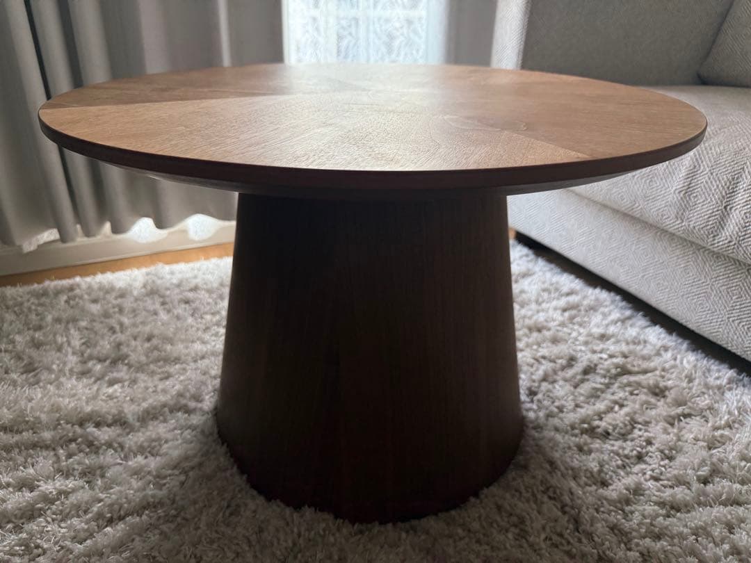 ラウンドテーブル　リビングテーブル　60cm 北欧　おしゃれ　木製