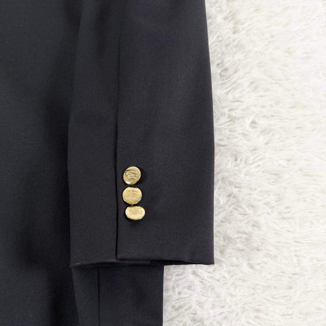 ヴィンテージ バーバリー ブレザー テーラードジャケット ダブル 金ボタン