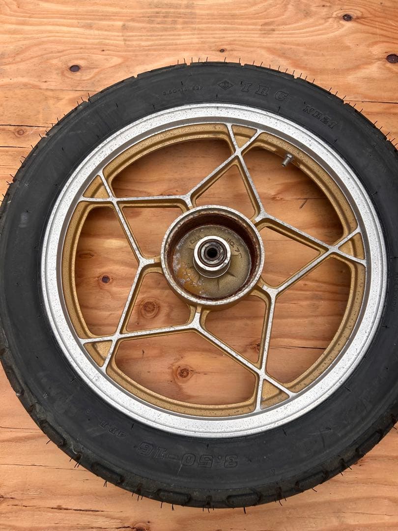 たつや様　前後2本　スズキ純正 エンケイ 星型キャスト リア ホイール