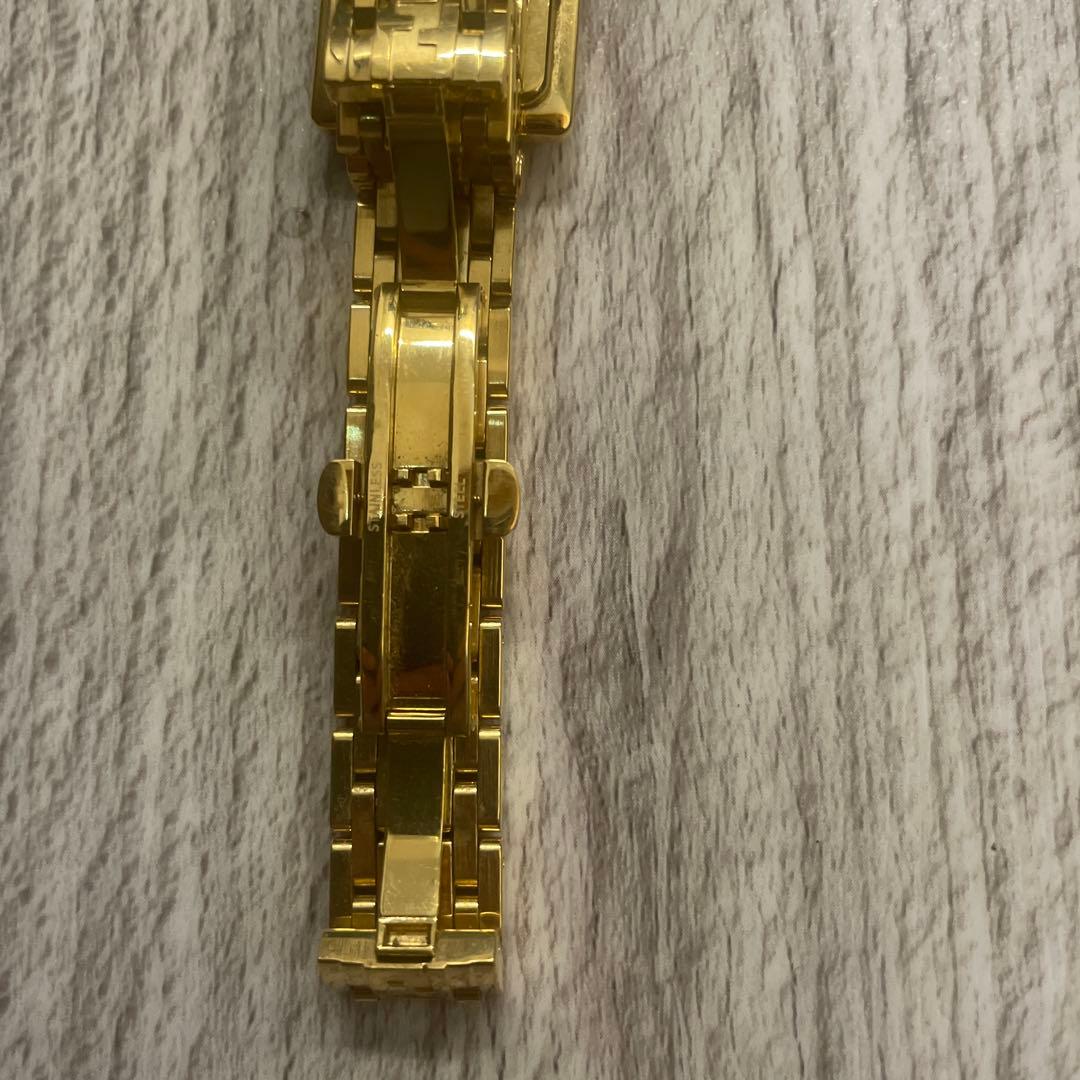 FENDI ゴールド アナログクォーツ腕時計