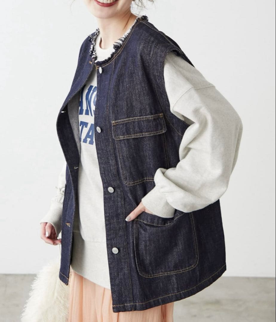 CI AOPANIC TY PY マルチウェイデニムワークジャケット