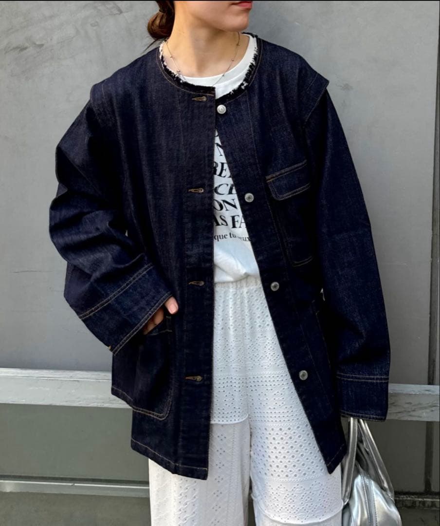 CI AOPANIC TY PY マルチウェイデニムワークジャケット