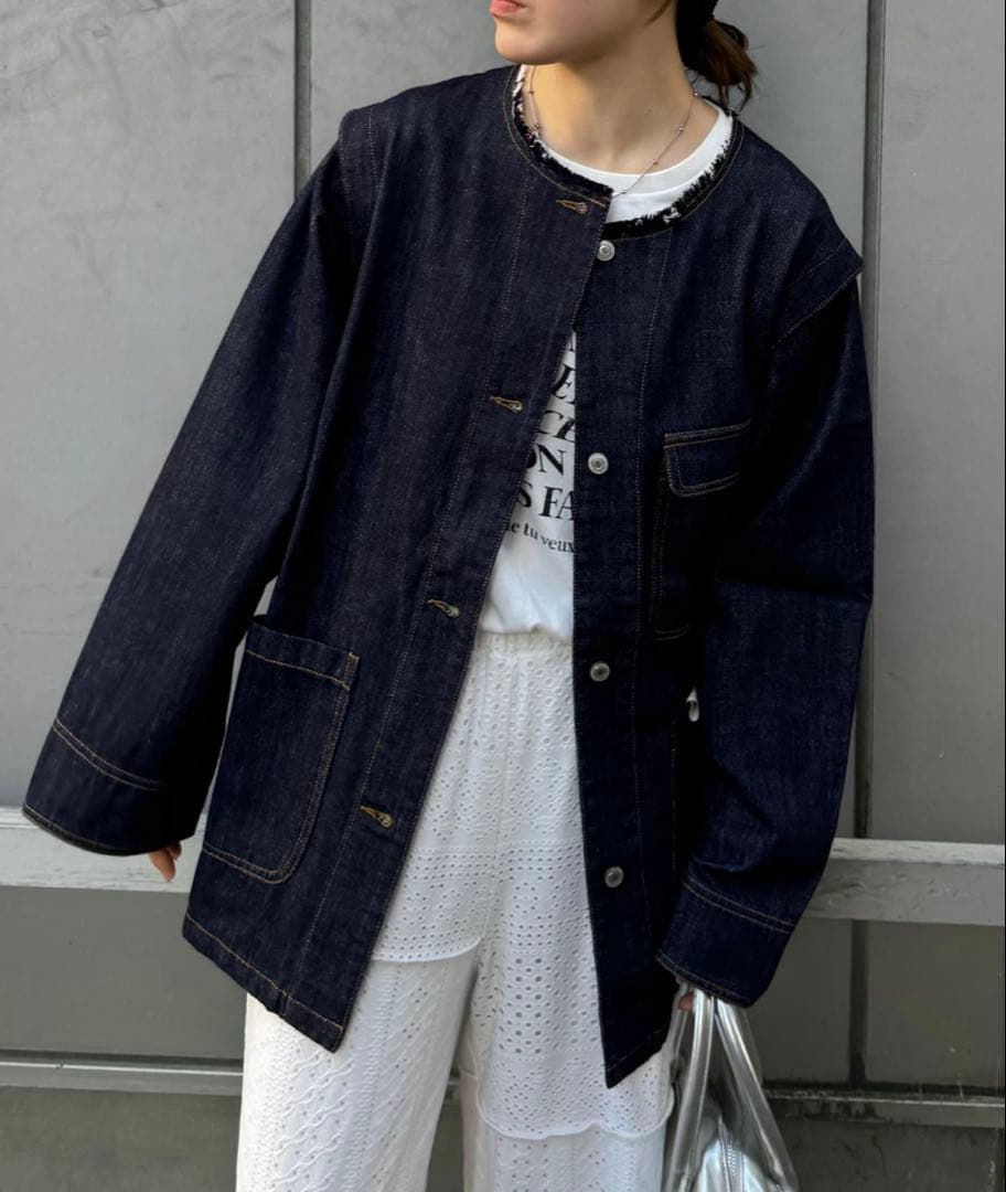 CI AOPANIC TY PY マルチウェイデニムワークジャケット