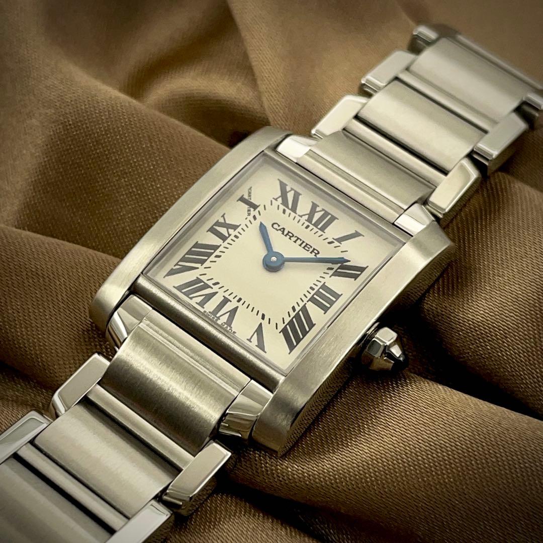 T189 カルティエ タンクフランセーズSM 51008Q3 クォーツ