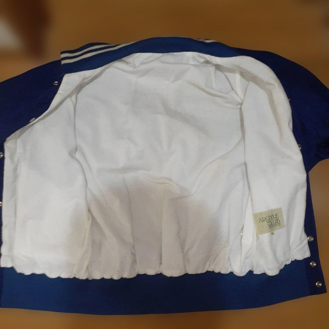 釣り　アクアザウルス　ジャンパー　 スタジャン 　古着　メンズ　希少　M