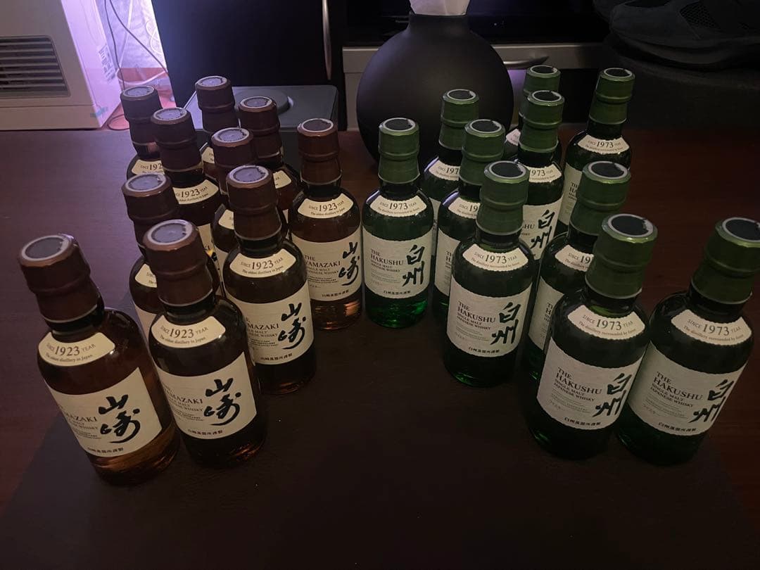 【ABC】山崎・白州ミニボトル（180ml） 20本セット