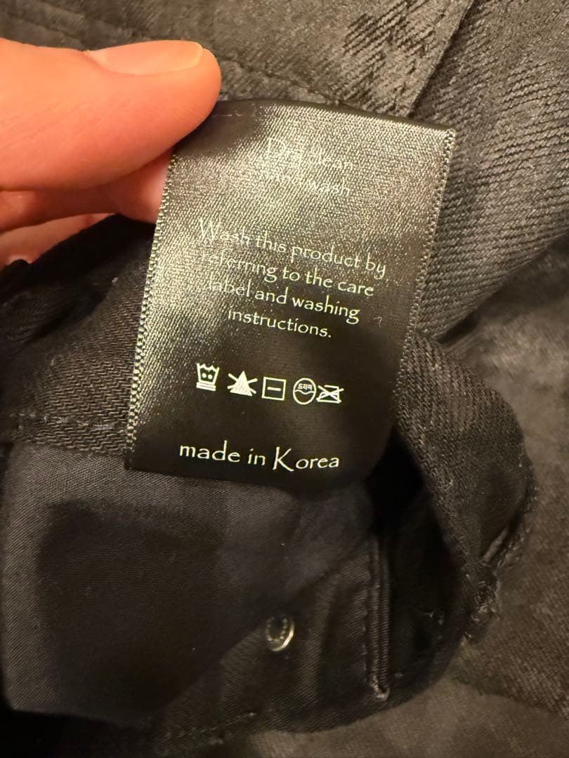 パンツ EMOSTANCE CLUB coated carpenter jeans