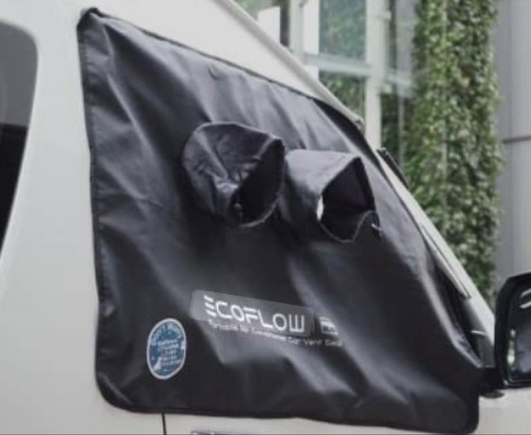 【新品】今月発売！EcoFlow WAVE 2・3ポータブルエアコン用車窓シート