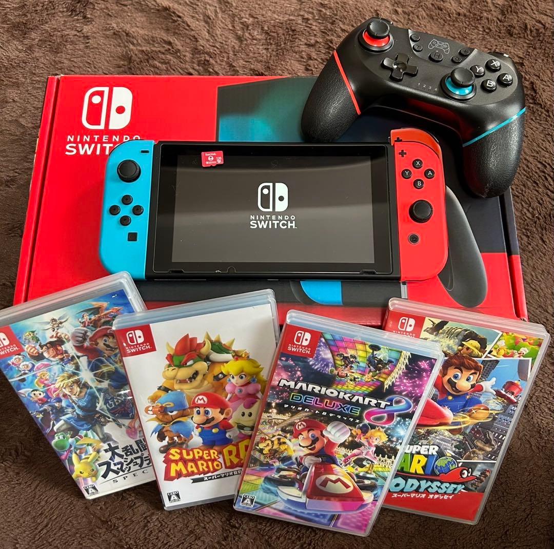 Switch 本体とソフトセット