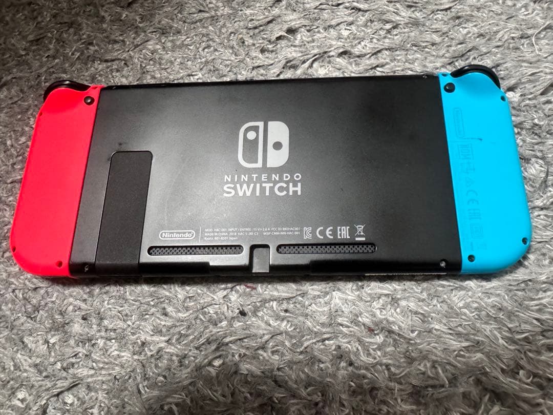 初期型Switch+Joy-Conセット+プロコン黒+公式ケース+本体グリップ