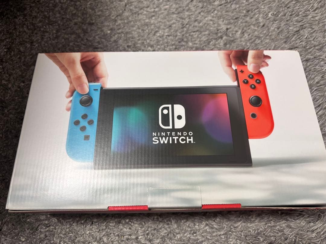 初期型Switch+Joy-Conセット+プロコン黒+公式ケース+本体グリップ