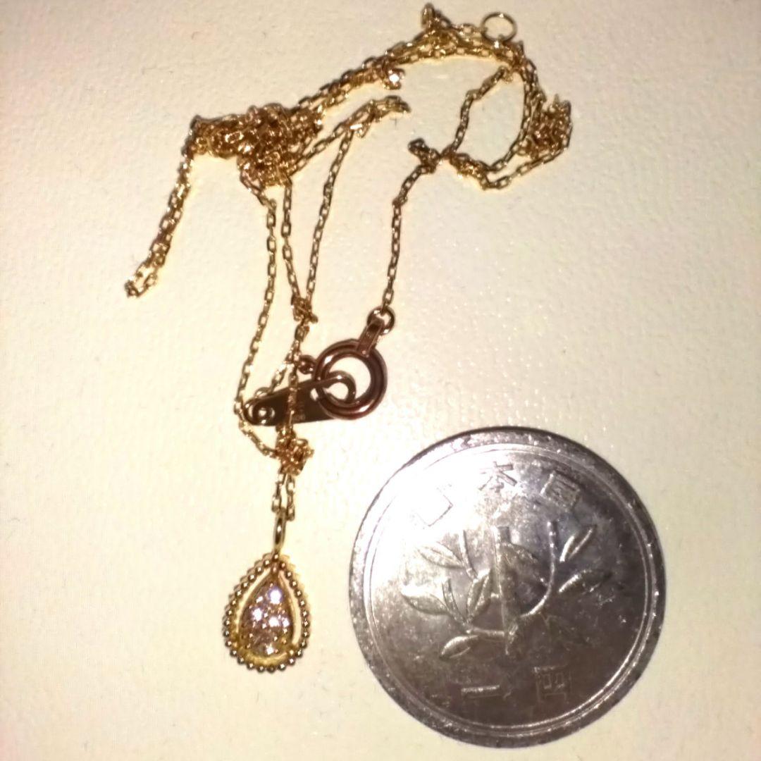 サマンサタティアラK18ダイヤモンドネックレス