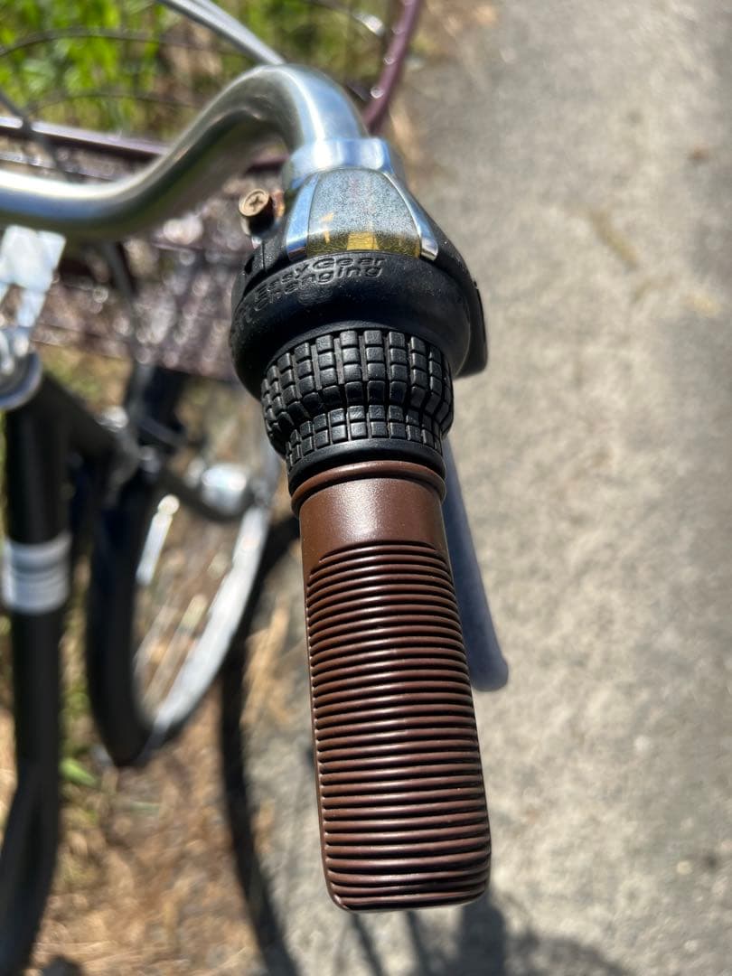 名古屋市内お届け無料26インチシティサイクル 黒 前カゴ付き