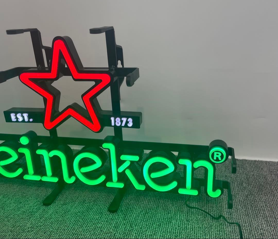 希少 ハイネケン Heineken 看板 ネオンサイン ペニージャパン