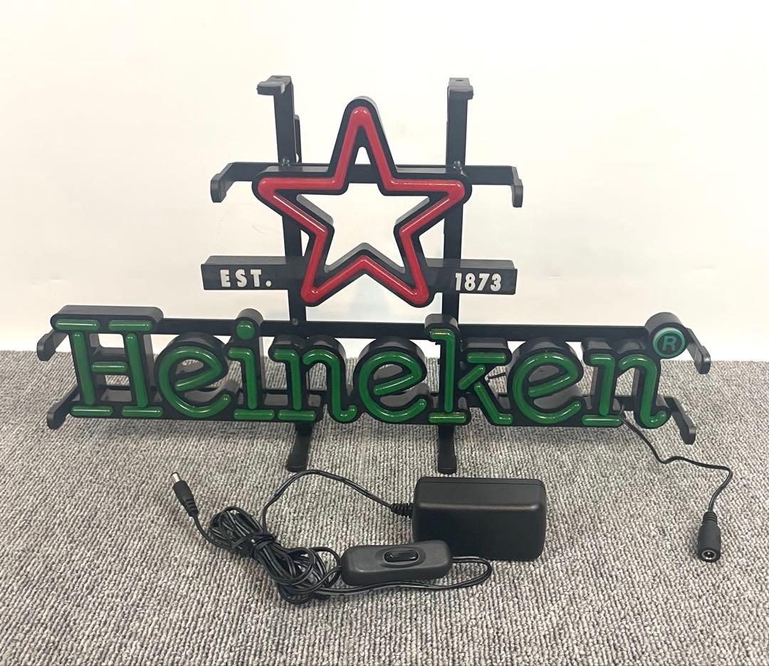 希少 ハイネケン Heineken 看板 ネオンサイン ペニージャパン