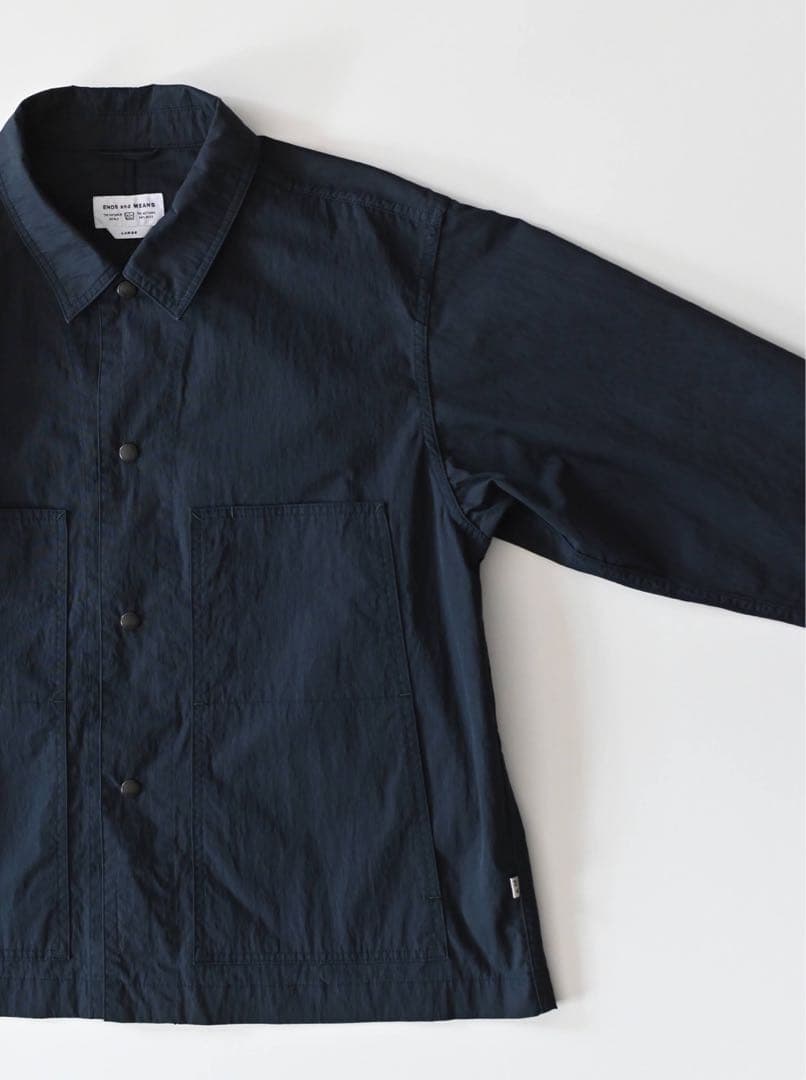 ジャケット・アウター ENDS and MEANS Cover All Jacket navy