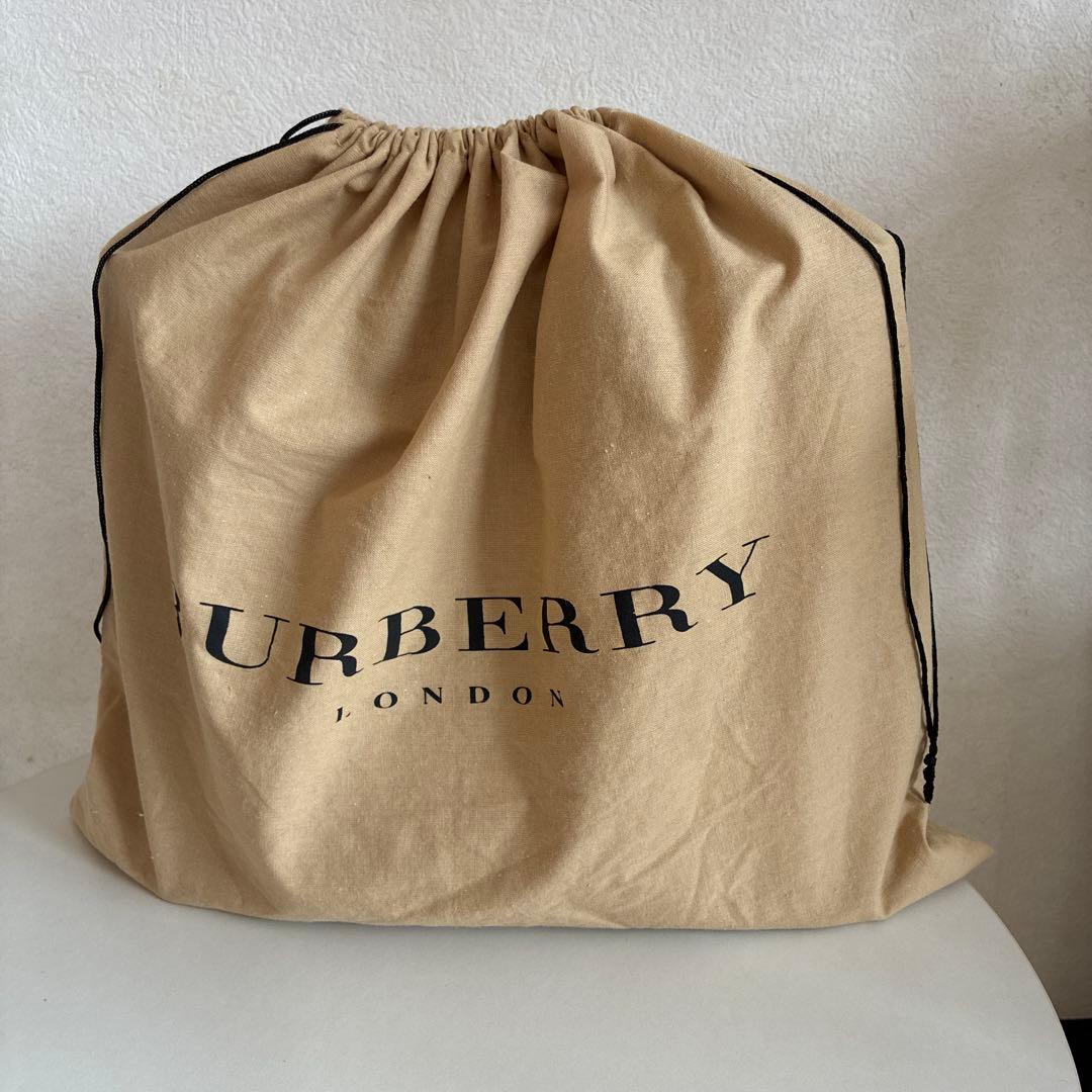 BURBERRY バーバリー ノバチェック トートバッグ ＰＶＣレザー バッグ