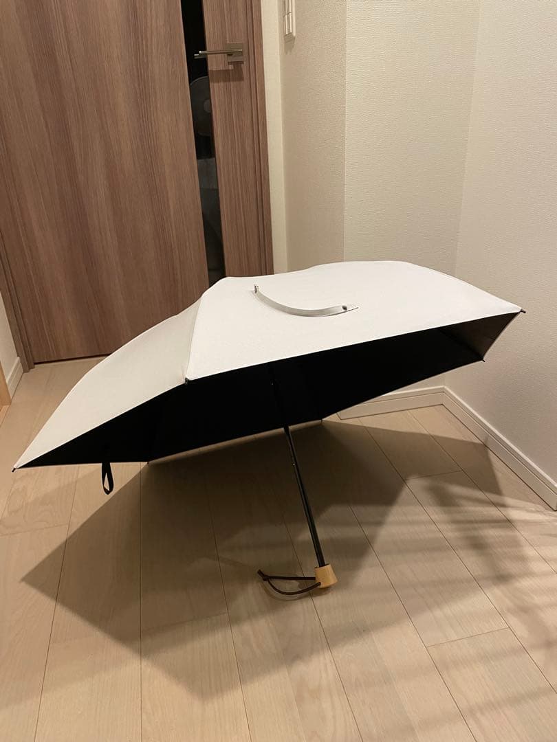 【しずくさま専用】サンバリア100 3段折りたたみ日傘moku　グレー