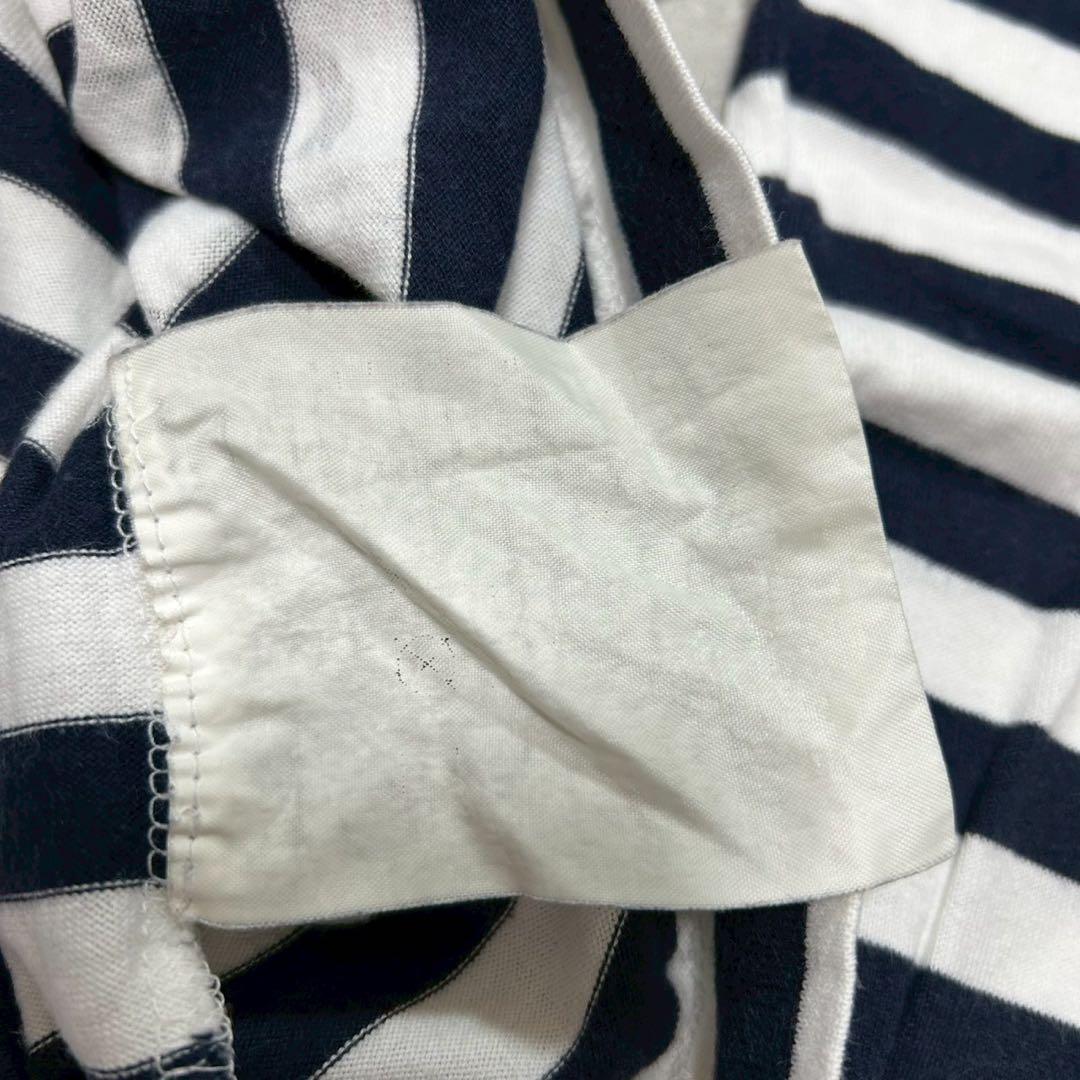 コムデギャルソン青山Specialバッテンメッセボーダー長袖Tシャツ S