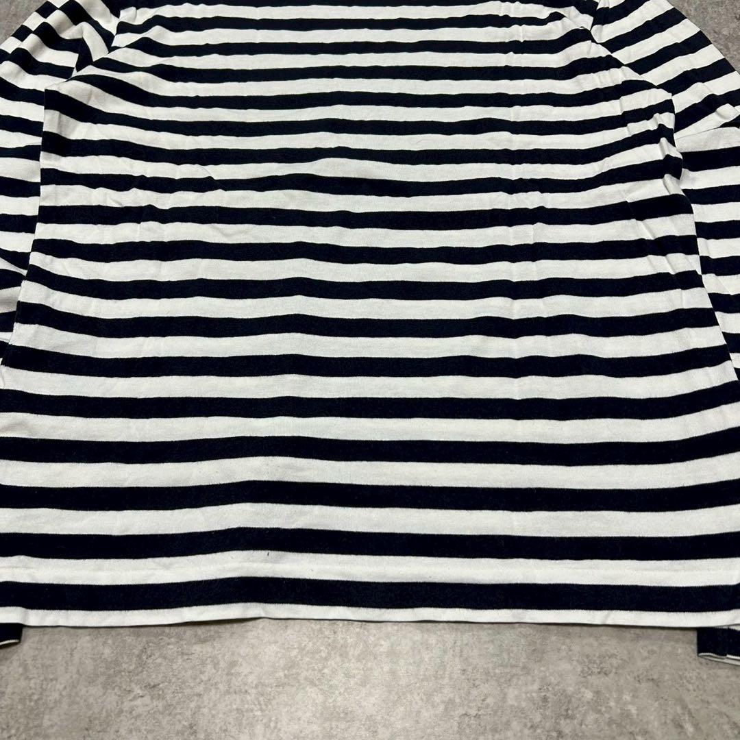 コムデギャルソン青山Specialバッテンメッセボーダー長袖Tシャツ S