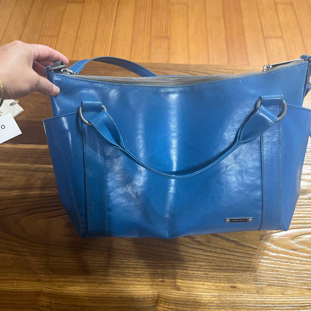 m*a様 廃盤　FREITAG フライターグ　オースティン　青 ショルダーバッグ