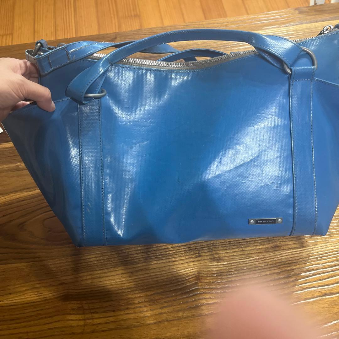 m*a様 廃盤　FREITAG フライターグ　オースティン　青 ショルダーバッグ