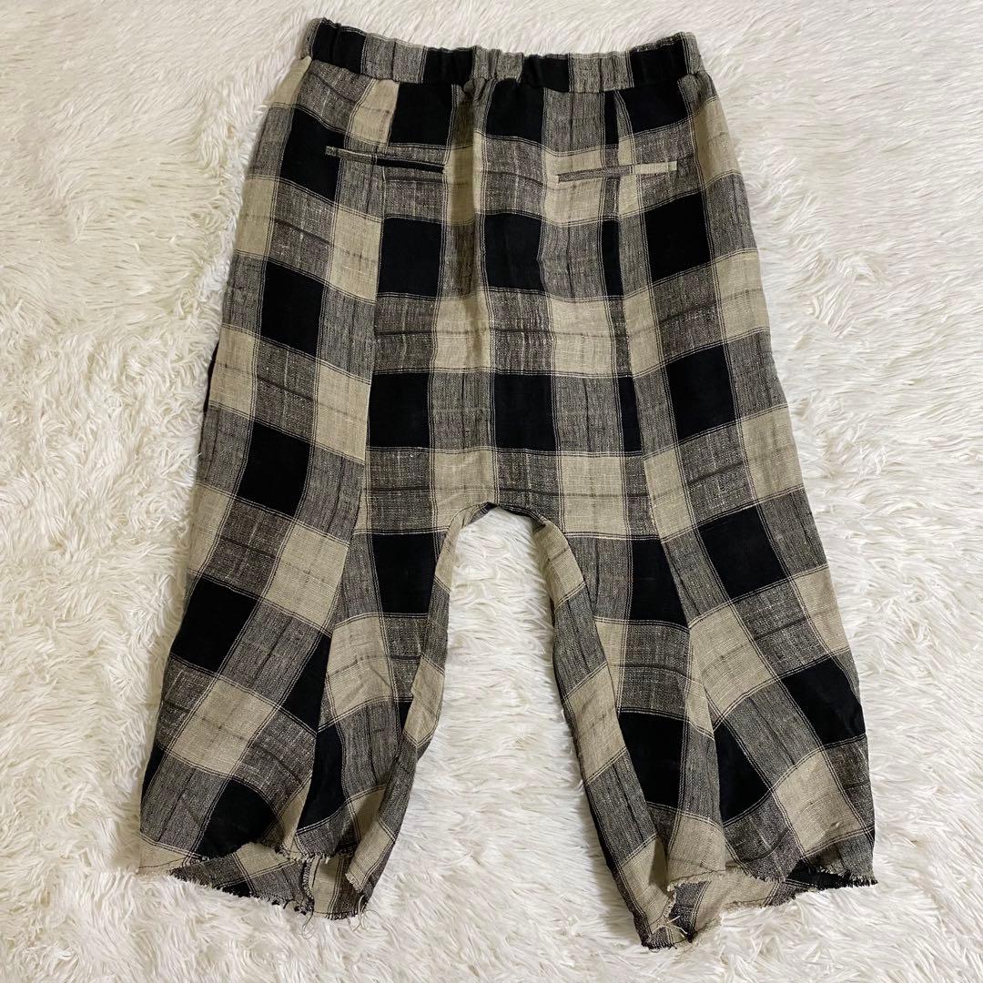 美品　LUMEN ET UMBRA リネン　サルエルパンツ　46 メンズ　リフト