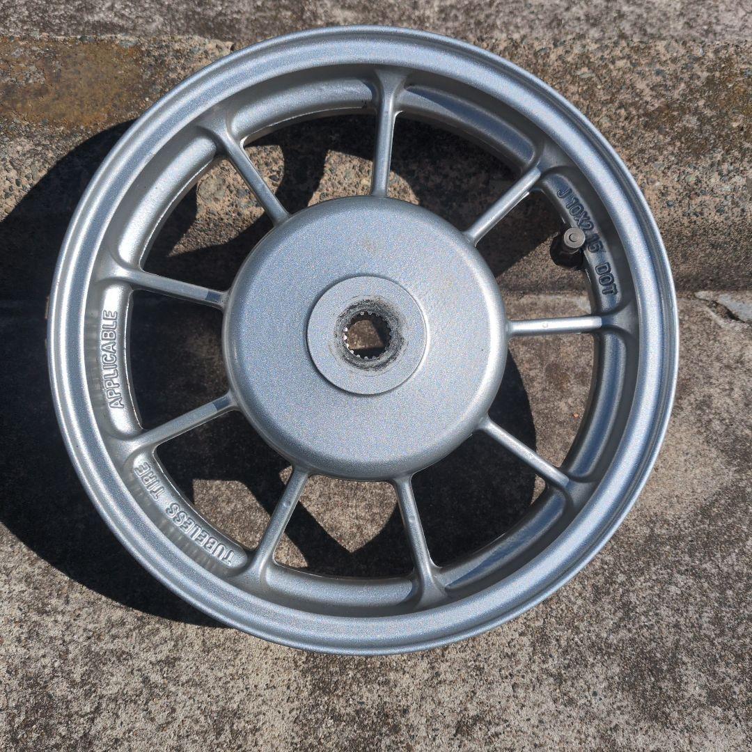 休日価格　アドレスv125 RPM 10インチ　リアホイール　送料込