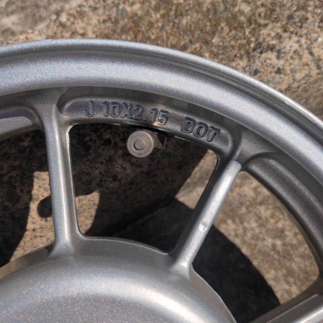 休日価格　アドレスv125 RPM 10インチ　リアホイール　送料込