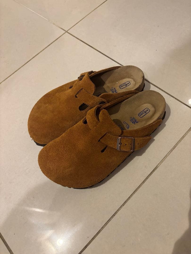 Birkenstock Boston ブラウン 36