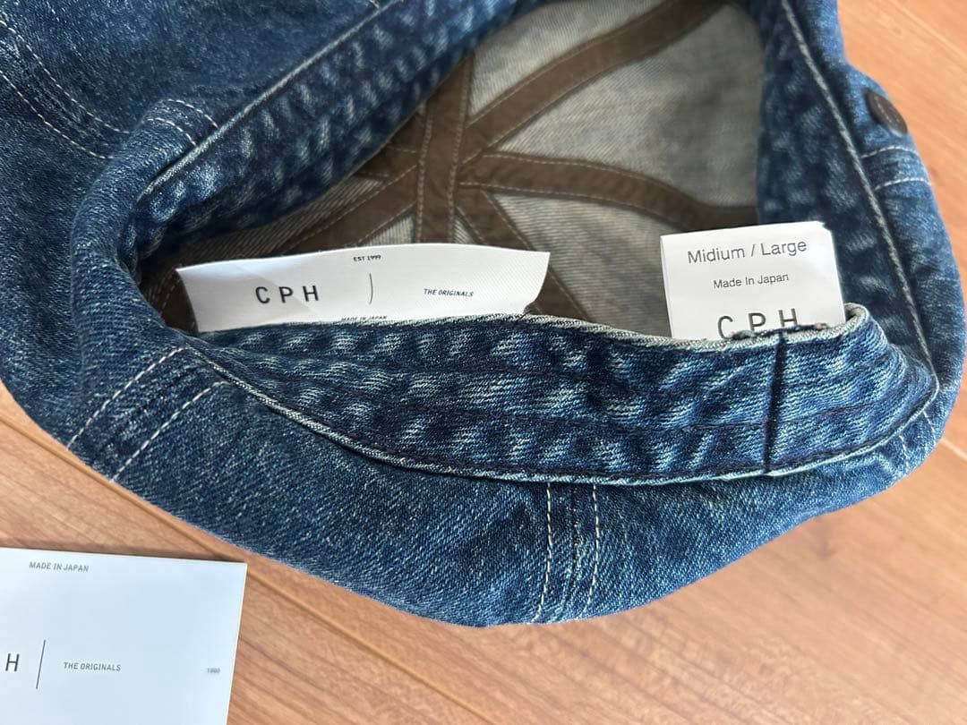 CPH × kawashima takahiro デニムベレー帽　M/L