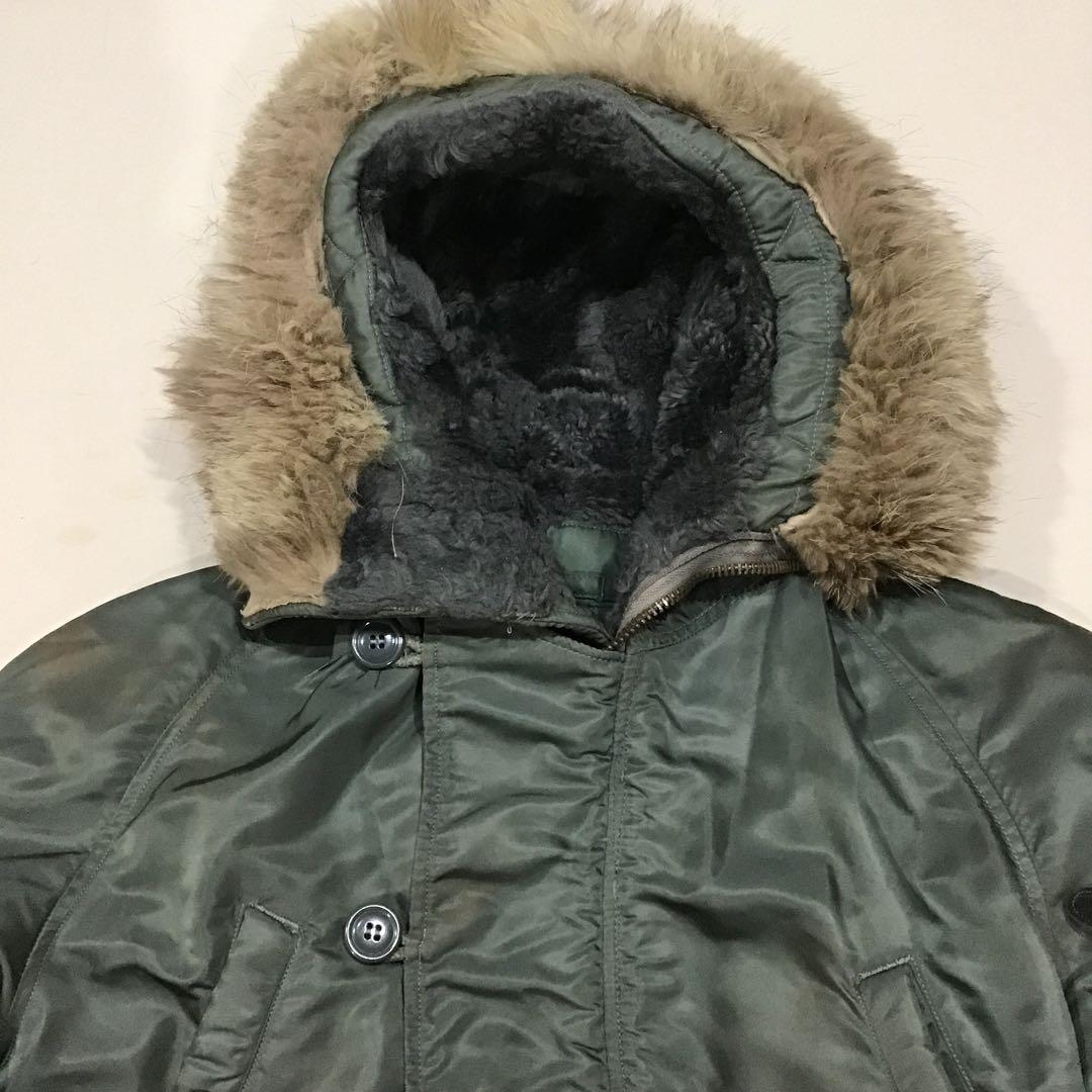 60s N-3B 米軍実物 フライトジャケット リフレクターカスタム 木村拓哉