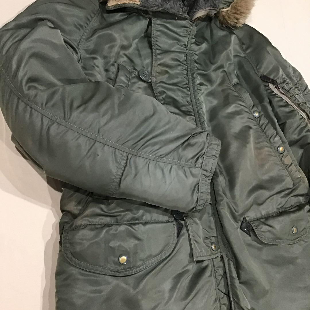 60s N-3B 米軍実物 フライトジャケット リフレクターカスタム 木村拓哉