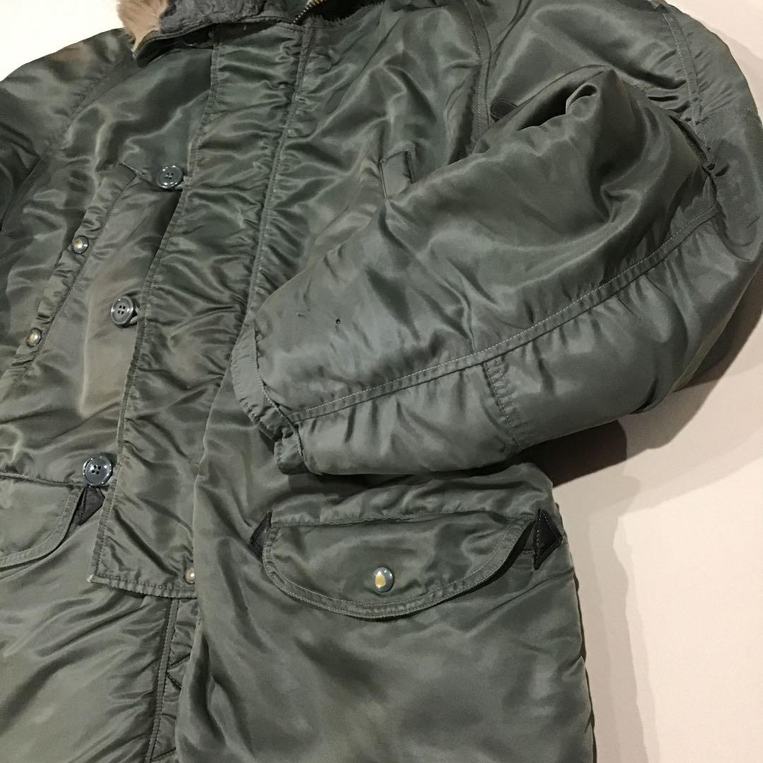 60s N-3B 米軍実物 フライトジャケット リフレクターカスタム 木村拓哉