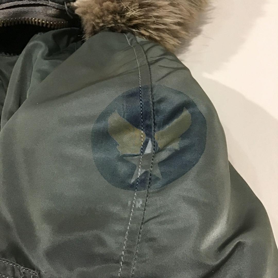 60s N-3B 米軍実物 フライトジャケット リフレクターカスタム 木村拓哉