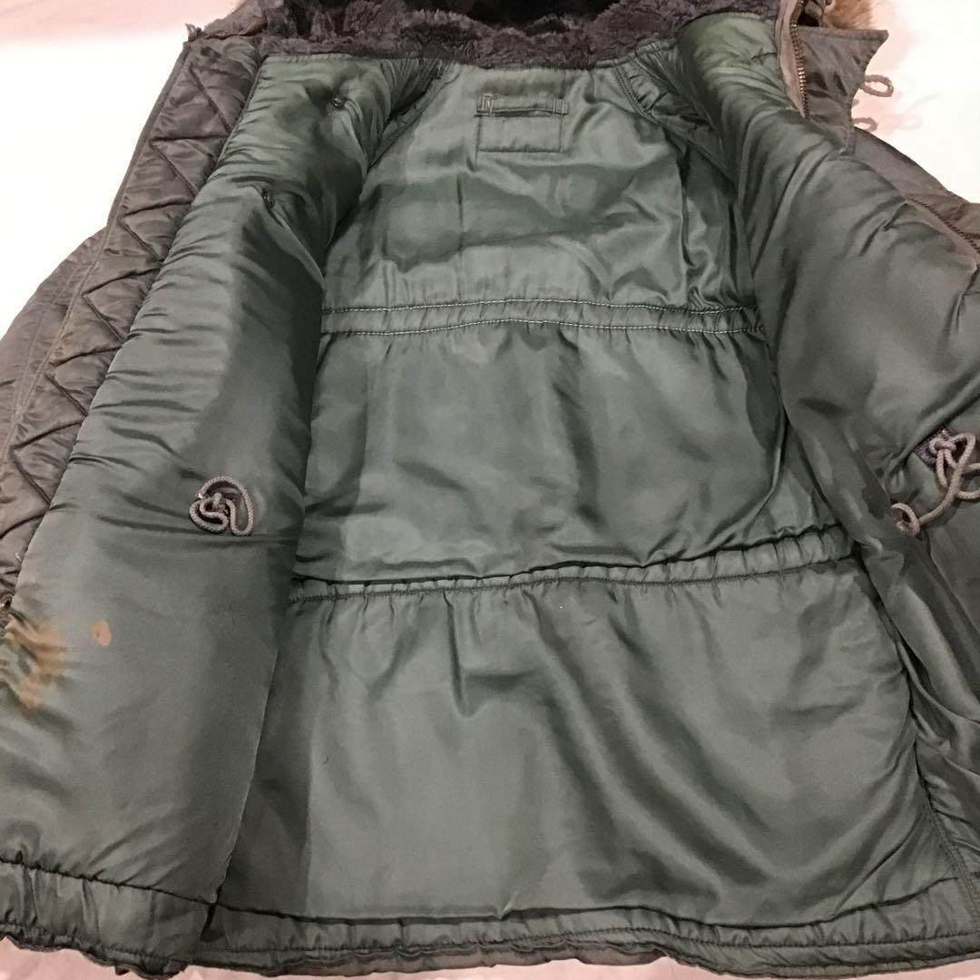 60s N-3B 米軍実物 フライトジャケット リフレクターカスタム 木村拓哉