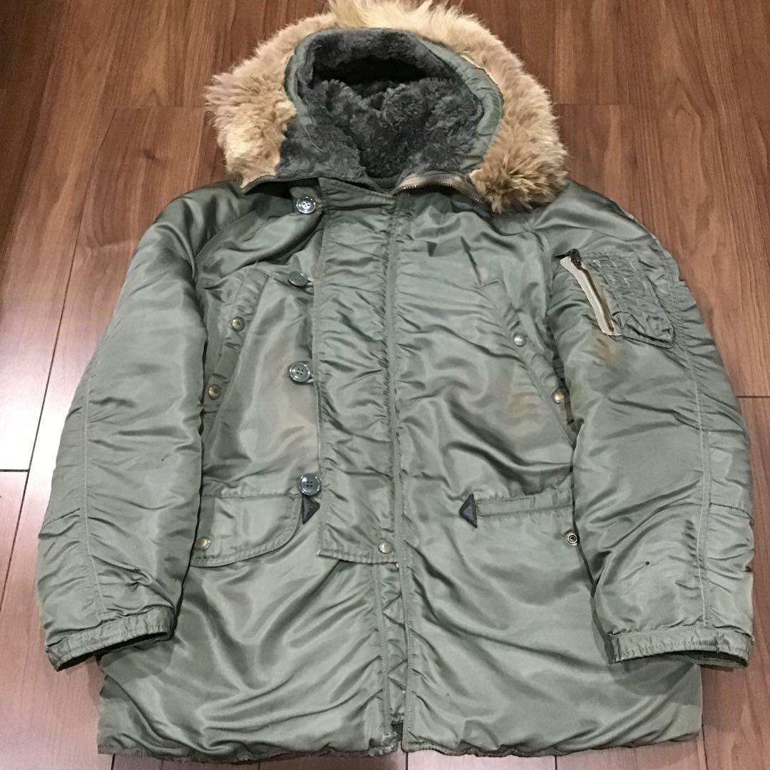 60s N-3B 米軍実物 フライトジャケット リフレクターカスタム 木村拓哉