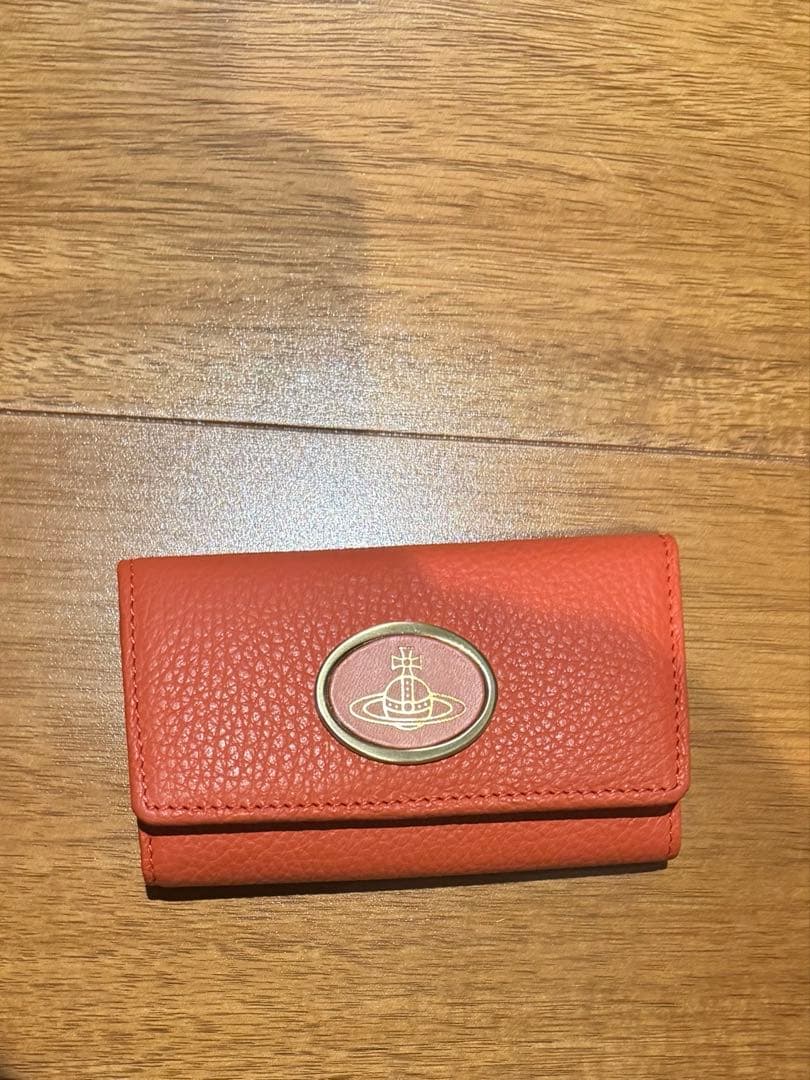 Vivienne Westwood オレンジ レザー キーケース