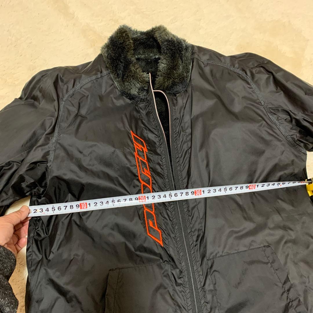 HYOD黒フリース内張りジャケット