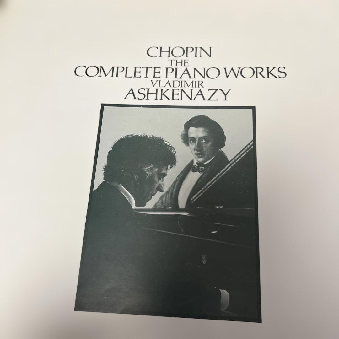レア◆Vladimir Ashkenazy Chopin Complete LP