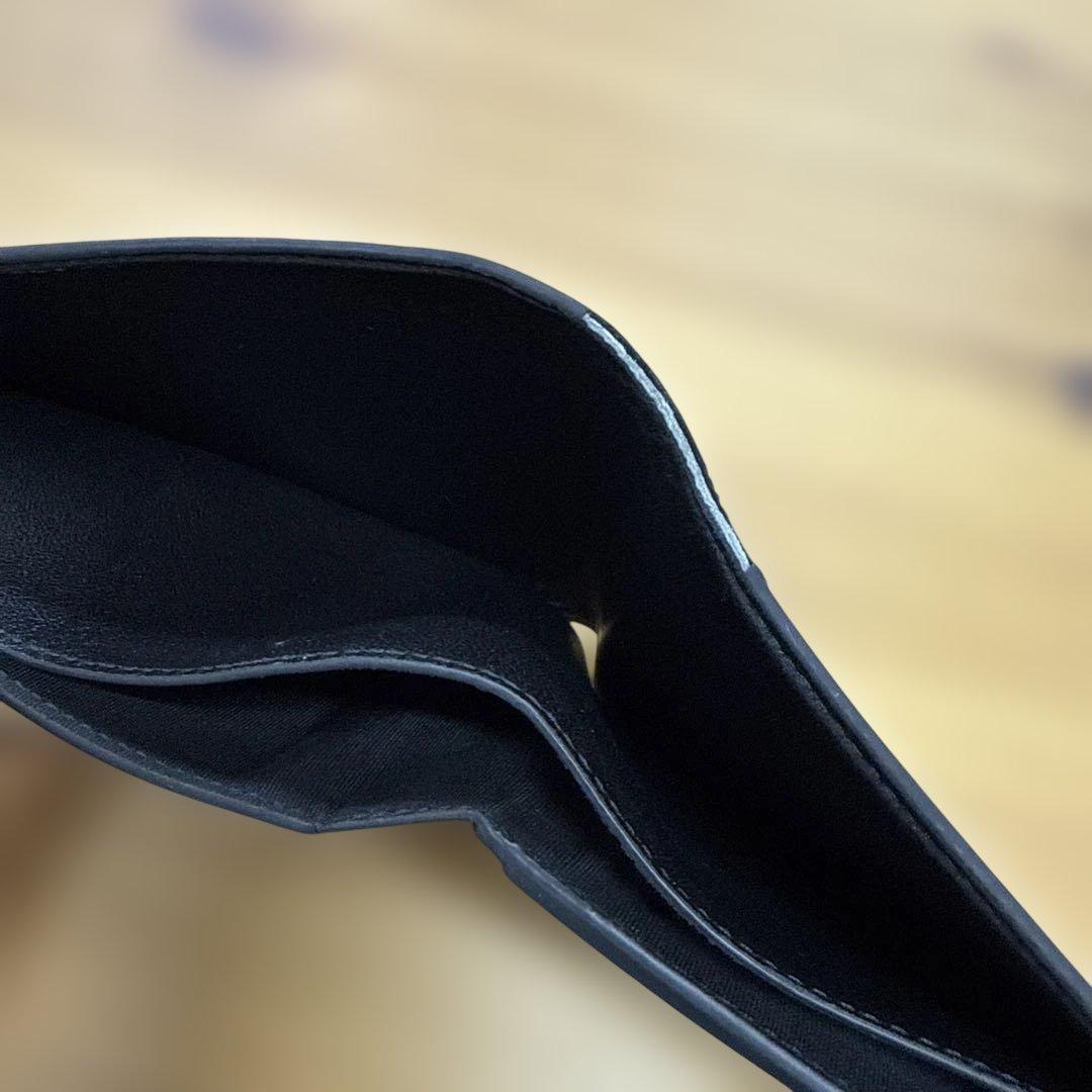 BALENCIAGA メンズ 二つ折り財布 フォールドウォレット 黒