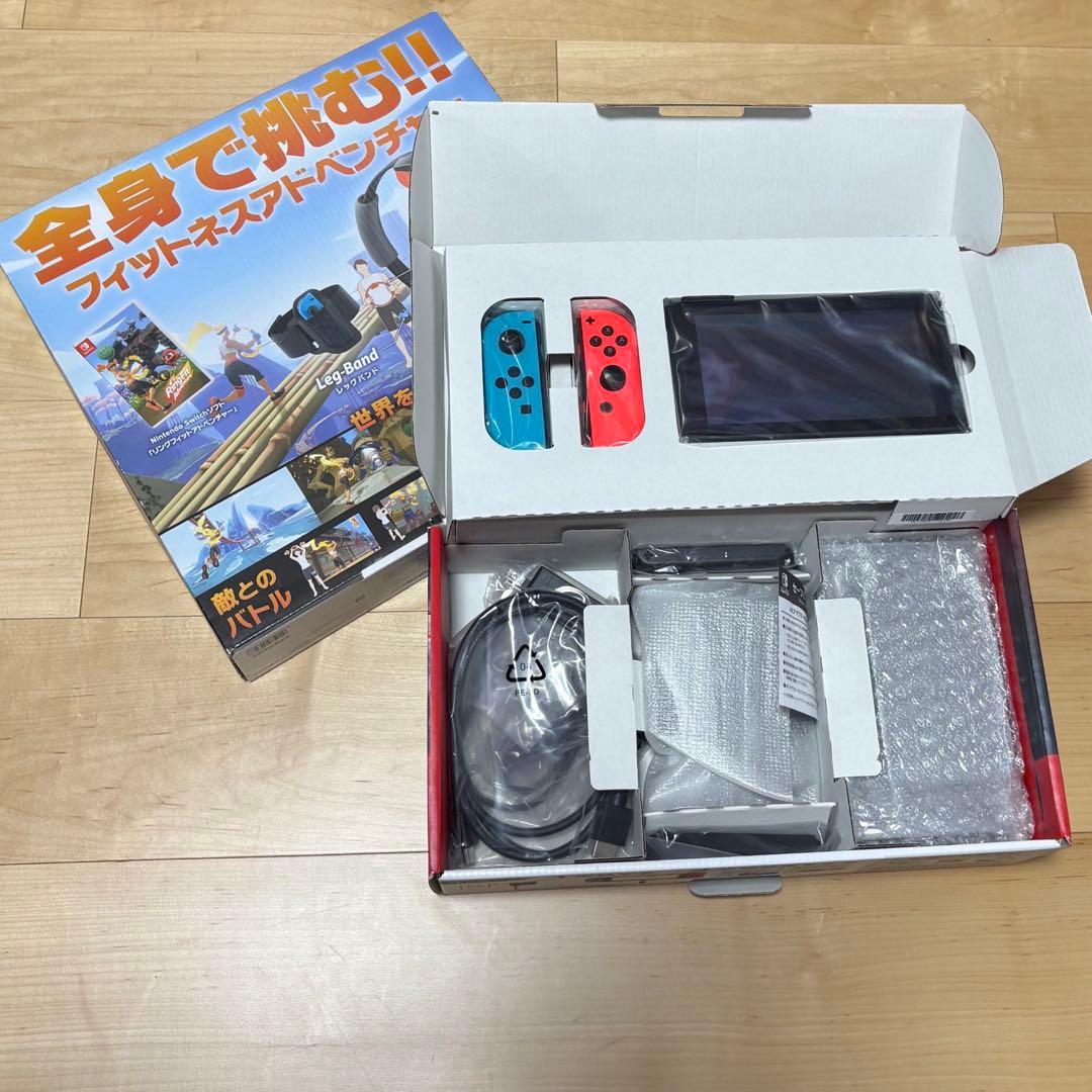 新品未使用！　任天堂 Nintendo Switch 本体&リングフィット