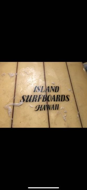 HAWAIIアイランドハワイサーフボード７.4