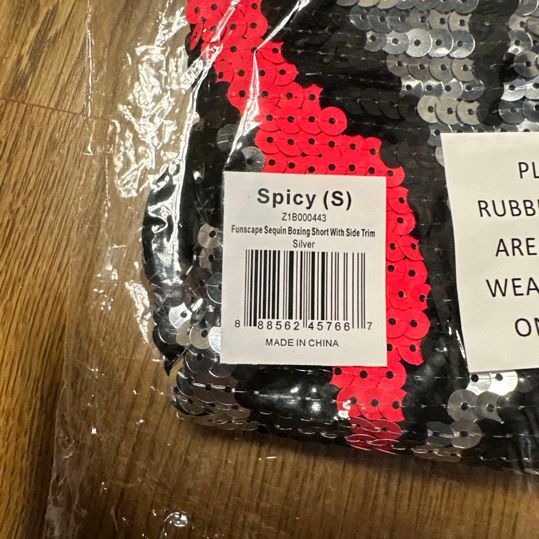 正規品 新品 ズンバ S ショートパンツ　スパンコール