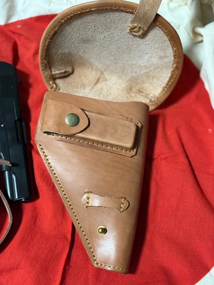 日本軍 将校用 コルト.32オート用拳銃嚢 ホルスター（レプリカ）コスプレ