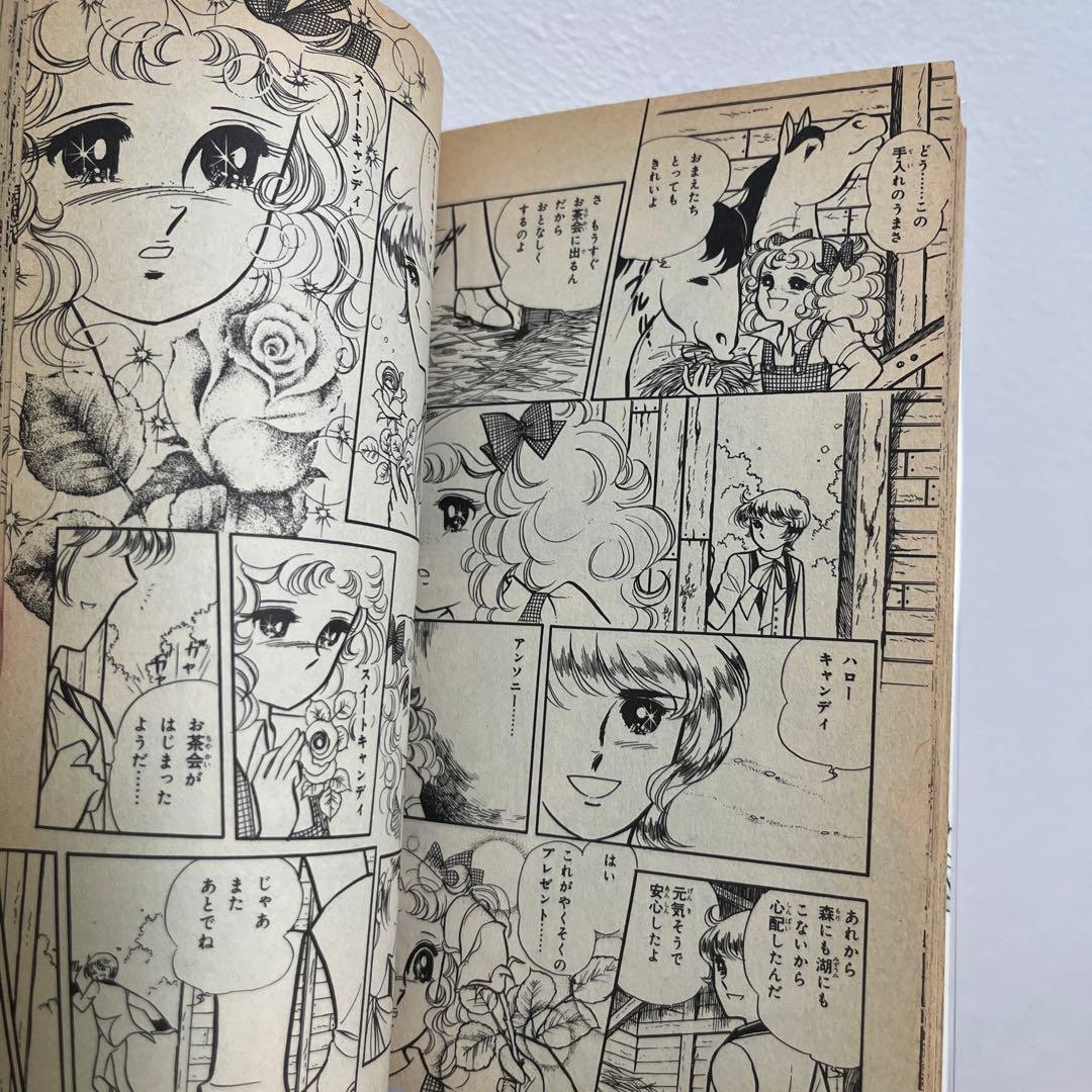 キャンディキャンディ　全巻　全9巻　赤文字　並下セット　いがらしゆみこ　水木杏子