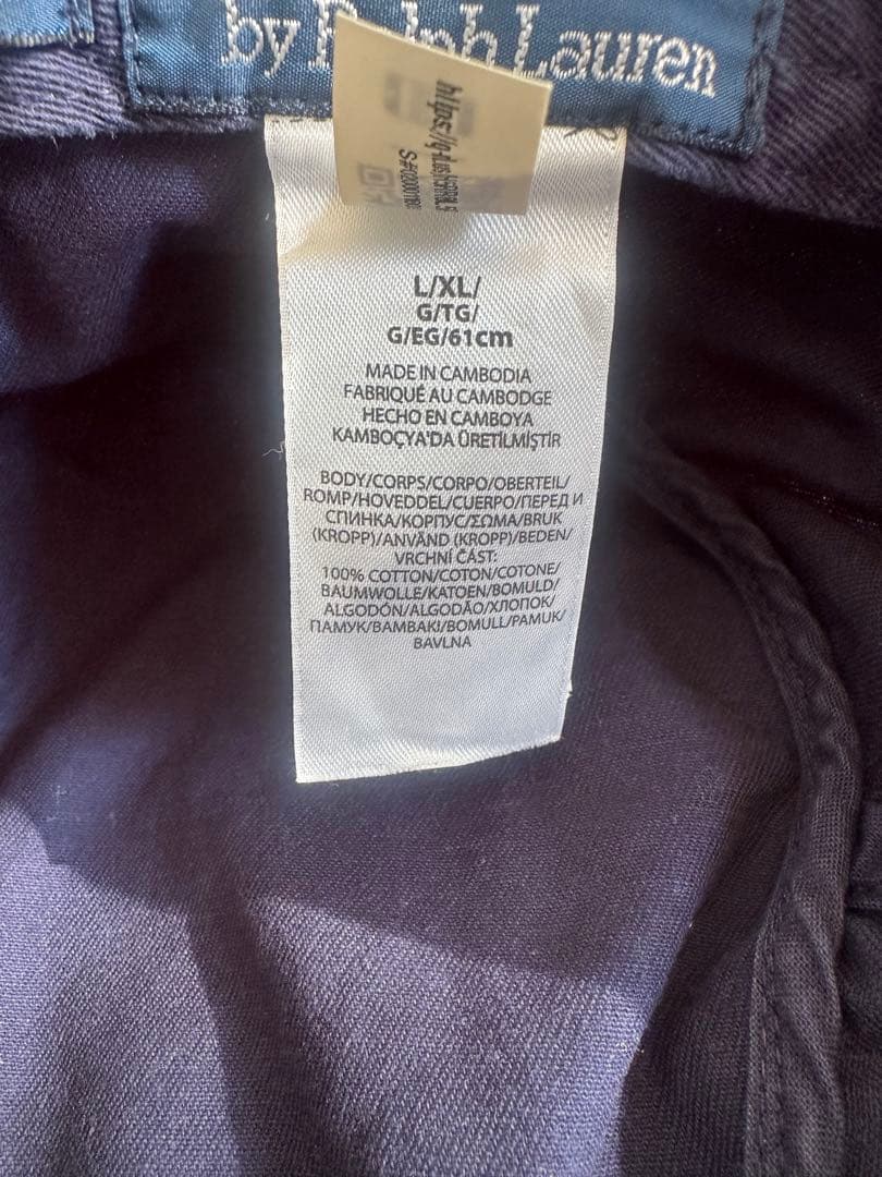 希少 ポロラルフローレン BEAMS 別注 Gold刺繍ロゴ polo L/XL