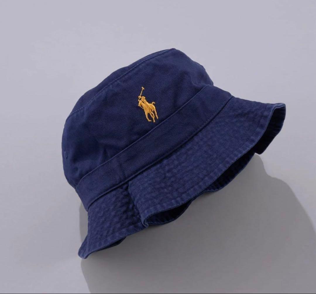 希少 ポロラルフローレン BEAMS 別注 Gold刺繍ロゴ polo L/XL