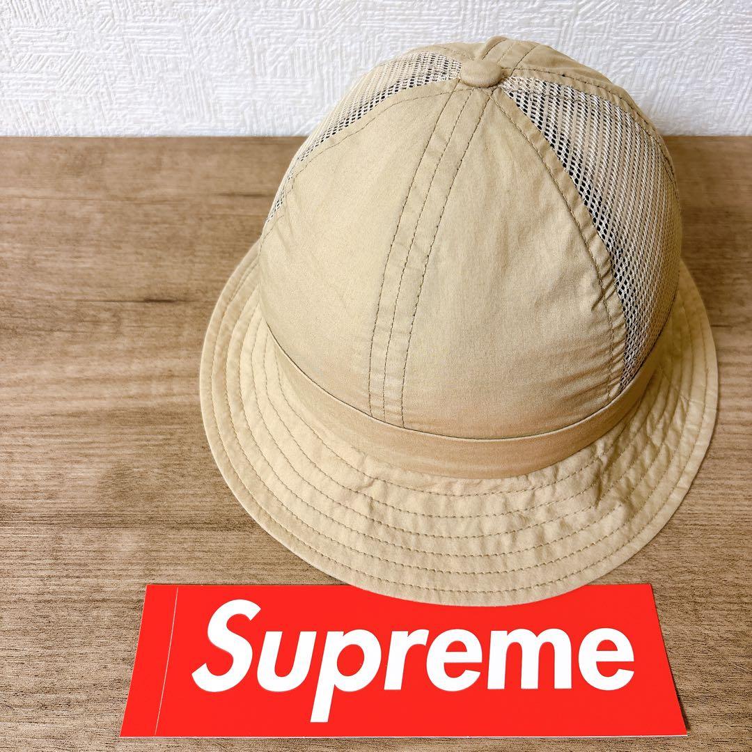 正規品　Supreme バケットハット　ハット　帽子アメリカ製　ベージュ